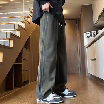Shadowline Vintage-Wash Wide-Leg Pants