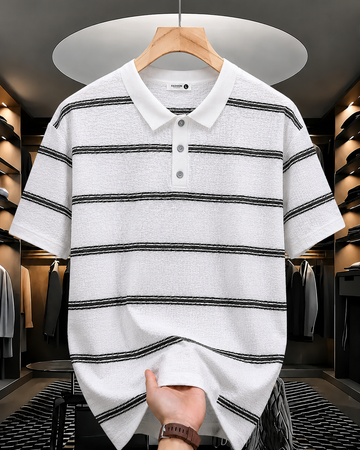 Linen Frostline Strata Polo
