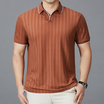 AeroWeave Textured Polo T-Shirt