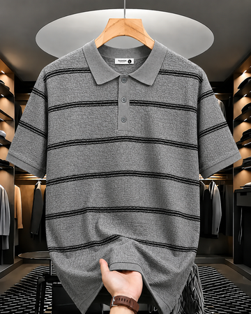 Stoneveil Linen Strata Polo