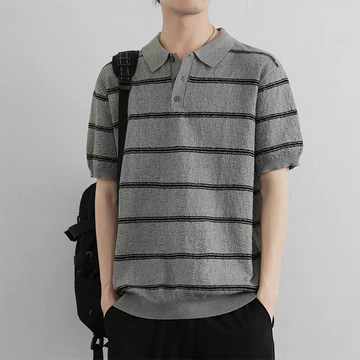 Stoneveil Linen Strata Polo